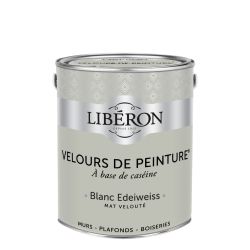 Libéron Velours de peinture Blanc Edelweiss