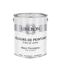 Libéron Velours de peinture Blanc Porcelaine