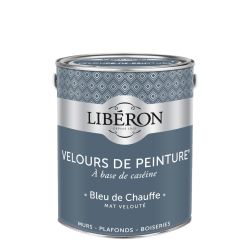 Libéron Velvet paint Bleu de Chauffe
