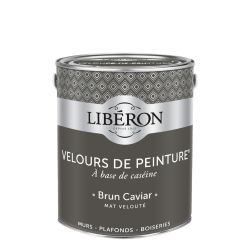 Libéron Velours de peinture Brun Caviar