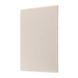 3M™ Éponge Abrasive de ponçage à face souple, 140 mm x 115 mm, Superfine, 03810