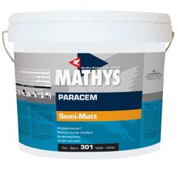 Mathys Paracem 301 Halfmat Wit