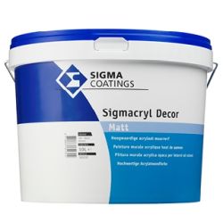 Product Sigma Sigmacryl Decor Matt blanc