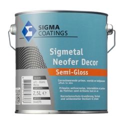 Sigmetal Neofer Decor Semi-Gloss teintable