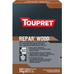 Toupret Repar'Wood 1kg