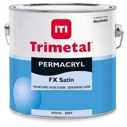 Trimetal Permacryl Fx Satin blanc
