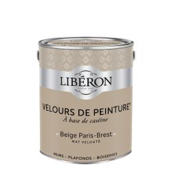 Libéron Velvet paint Beige Paris Brest