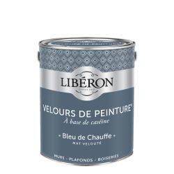 Libéron Velvet paint Bleu de Chauffe