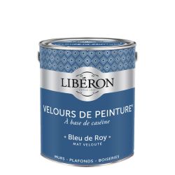 Libéron Velours de peinture Bleu de Roy