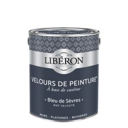 Libéron Velvet paint Bleu de Sèvres