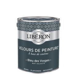 Libéron Velours de peinture Bleu des Vosges