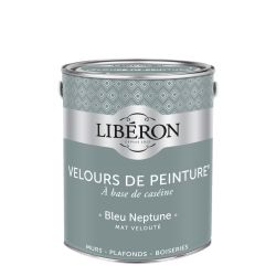 Libéron Velvet paint Neptune Blue