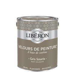 Libéron Velours de peinture Gris Souris