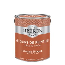 Libéron Velours de peinture Orange Sinagot