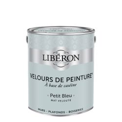 Libéron Velours de peinture Petit Bleu