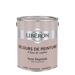 Libéron Velours de peinture Rose Bagatelle 