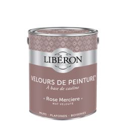 Libéron Velours de peinture Rose Mercerie