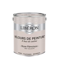 Libéron Velvet paint pink Pamoison