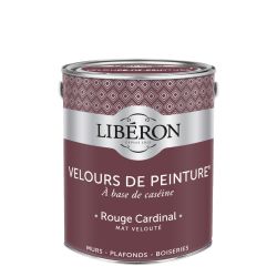 Libéron Velours de peinture Rouge Cardinal
