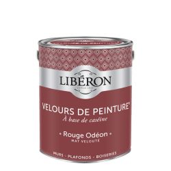 Libéron Velours de peinture Rouge Odéon