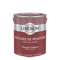 Libéron Velvet paint Odéon Red