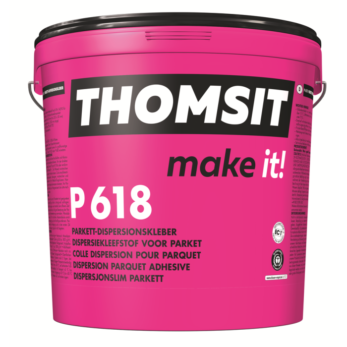 Thomsit P618 Colle parquet en dispersion 15Kg | Rebouchage et colles ...